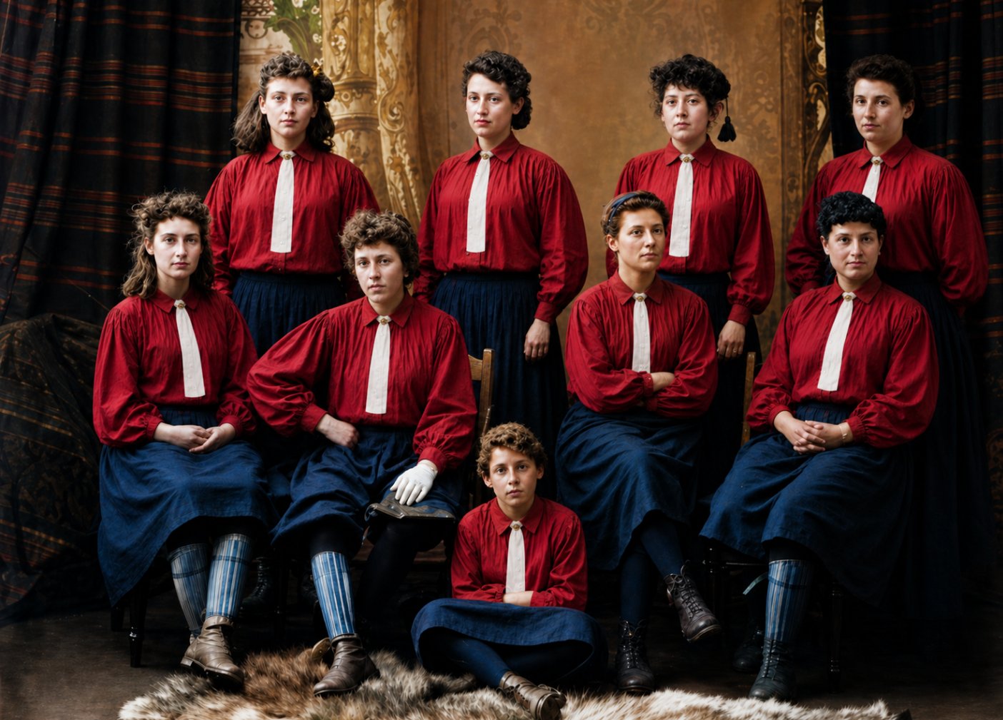 BLFC North London Team Portrait by Robert Barrass Newcastle 1895