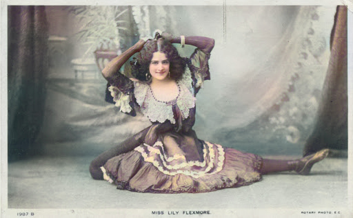 Lily Flexmore Splits Colourised