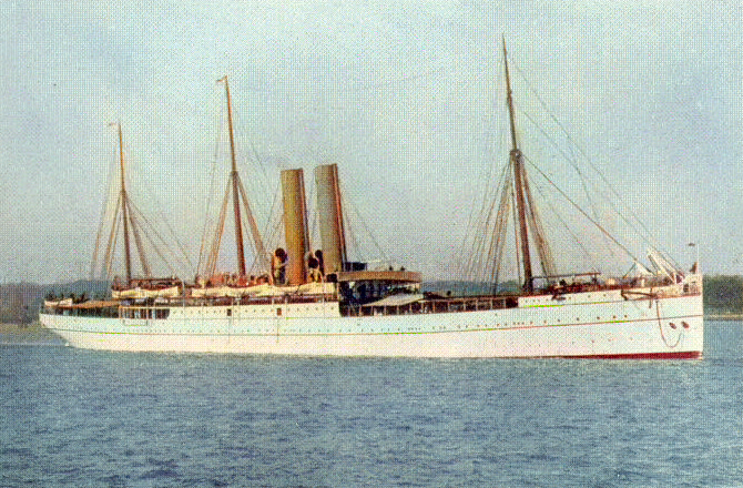 RMS Moor — the ship aboard which Ellen Dunn returned from South Africa in March 1898