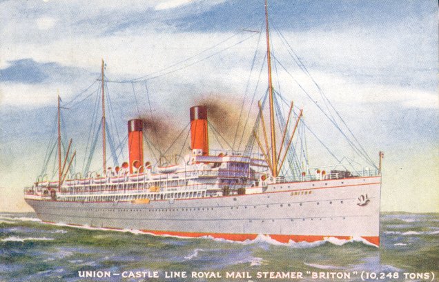 Union-Castle Line Royal Mail Steamer RMS Briton